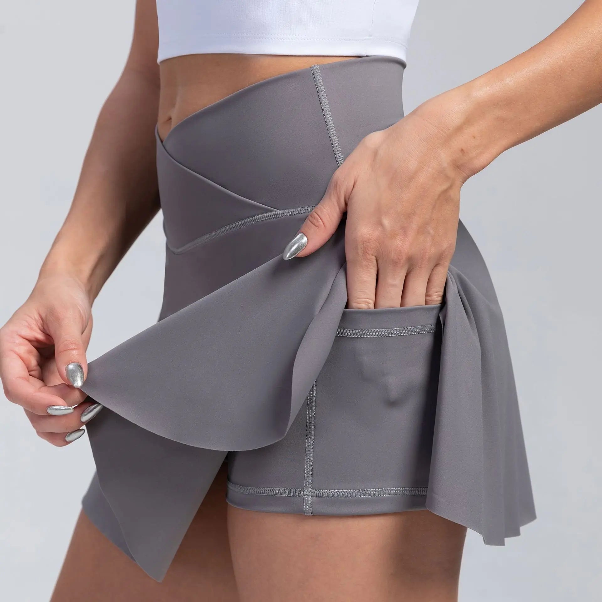 Faux Yoga Shorts