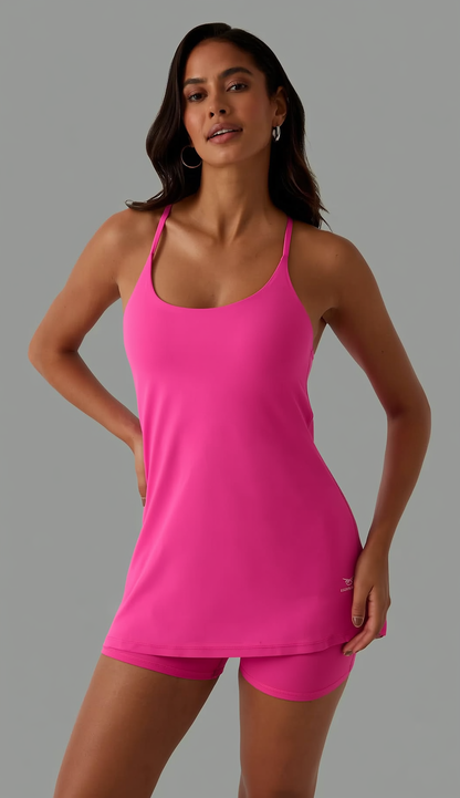 Tennis Skirt with Built-in Shorts