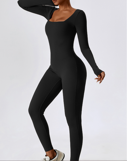 Macaquinho Yoga Suit