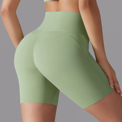 High-Waisted Yoga Shorts