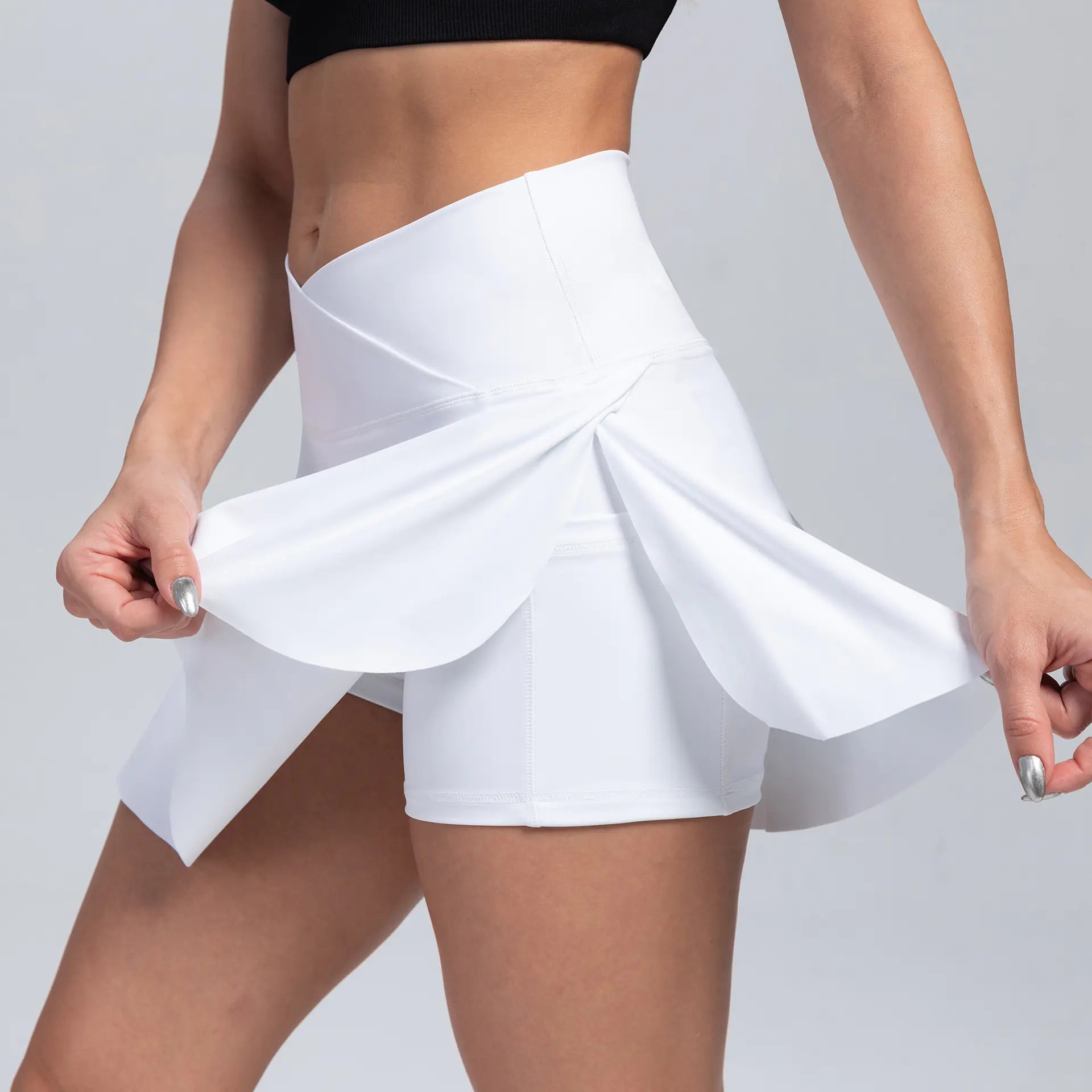 Faux Yoga Shorts