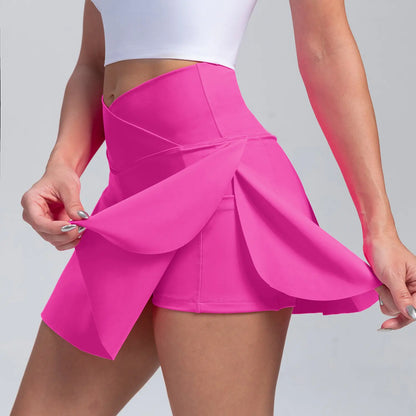 Faux Yoga Shorts
