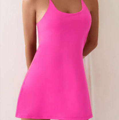 Tennis Skirt with Built-in Shorts