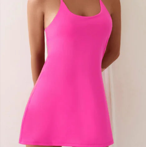 Tennis Skirt with Built-in Shorts
