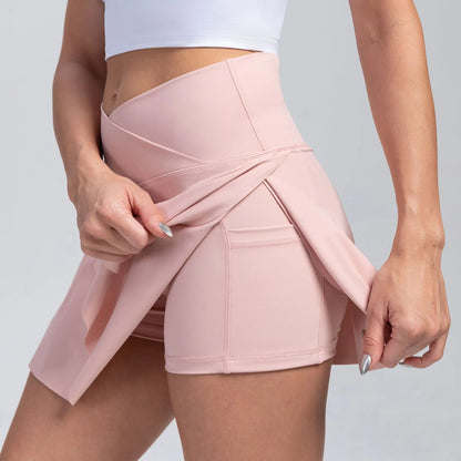 Faux Yoga Shorts